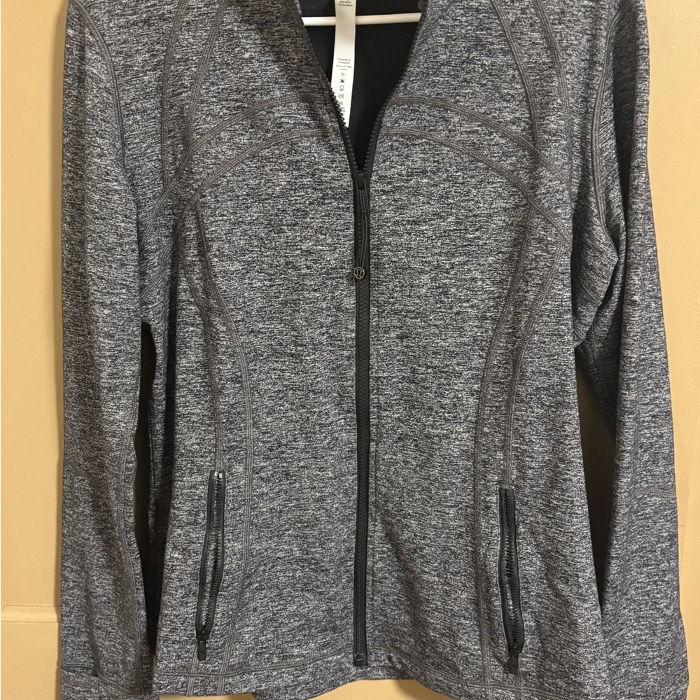 lululemon athletica Charcoal Heather Full-Zip Jacket